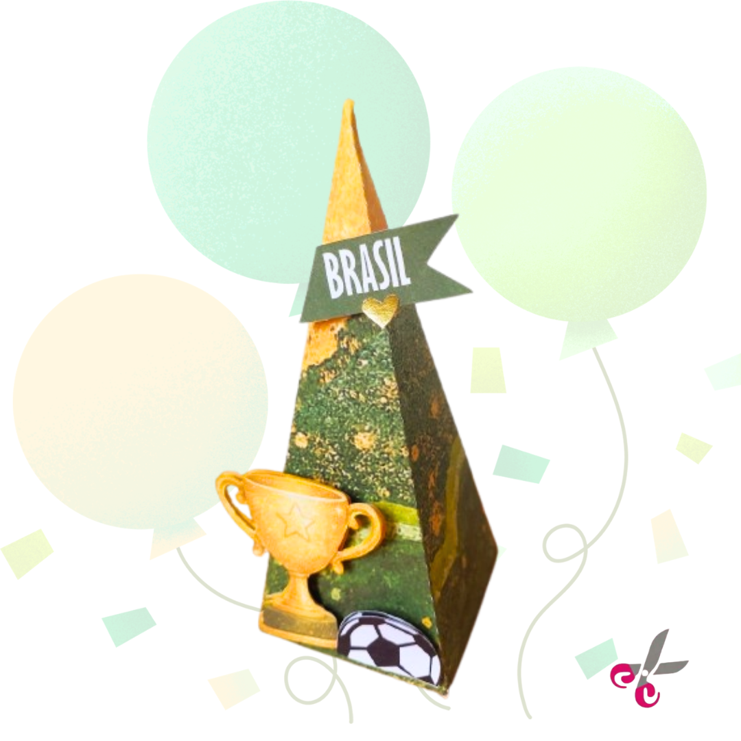Caixa Cone Copa do Mundo